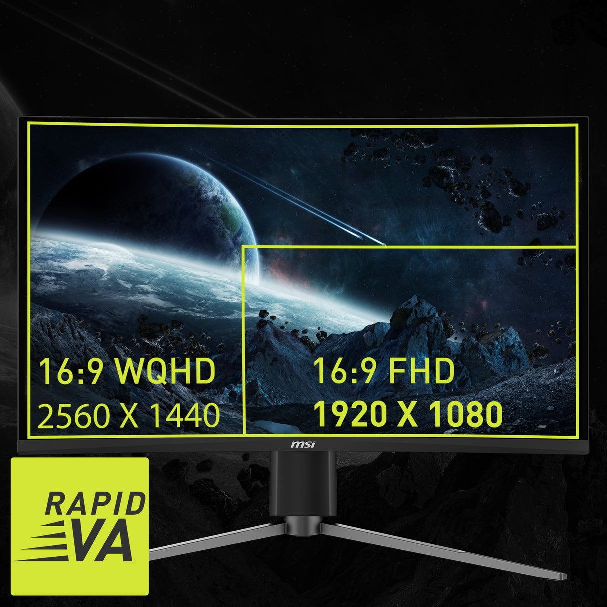 MSI MAG 27CQ6PF | MSI Gaming Monitor - MSI e-Shop | Offiziell von MSI Deutschland
