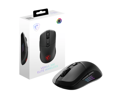 MSI Gaming Maus VERSA 300 ELITE WIRELESS  Caggtus25 - MSI e-Shop | Offiziell von MSI Deutschland