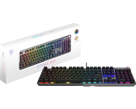 MSI CB Gaming Keyboard STRIKE 600, Deutsch - MSI e-Shop | Offiziell von MSI Deutschland