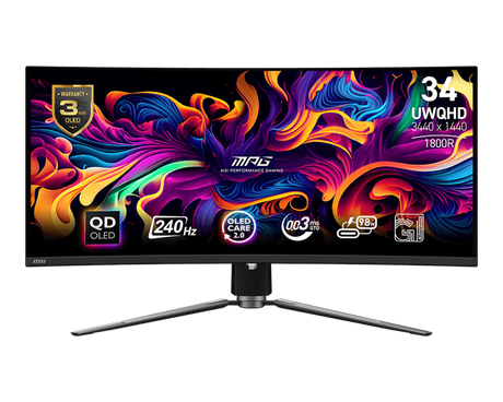 MPG 341CQPX QD-OLED | MSI Gaming Monitor - MSI e-Shop | Offiziell von MSI Deutschland