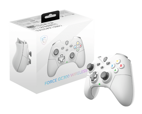 MSI Game Controller FORCE GC300 WIRELESS WHITE - MSI e-Shop | Offiziell von MSI Deutschland