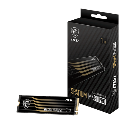 MSI SSD SPATIUM M480 PRO PCIe 4.0 NVMe M.2 1TB - MSI e-Shop | Offiziell von MSI Deutschland