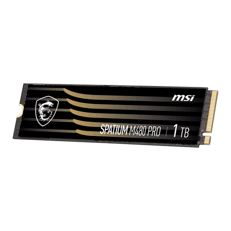 MSI SSD SPATIUM M480 PRO PCIe 4.0 NVMe M.2 1TB - MSI e-Shop | Offiziell von MSI Deutschland