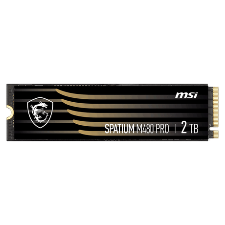 MSI SSD SPATIUM M480 PRO PCIe 4.0 NVMe M.2 2TB - MSI e-Shop | Offiziell von MSI Deutschland