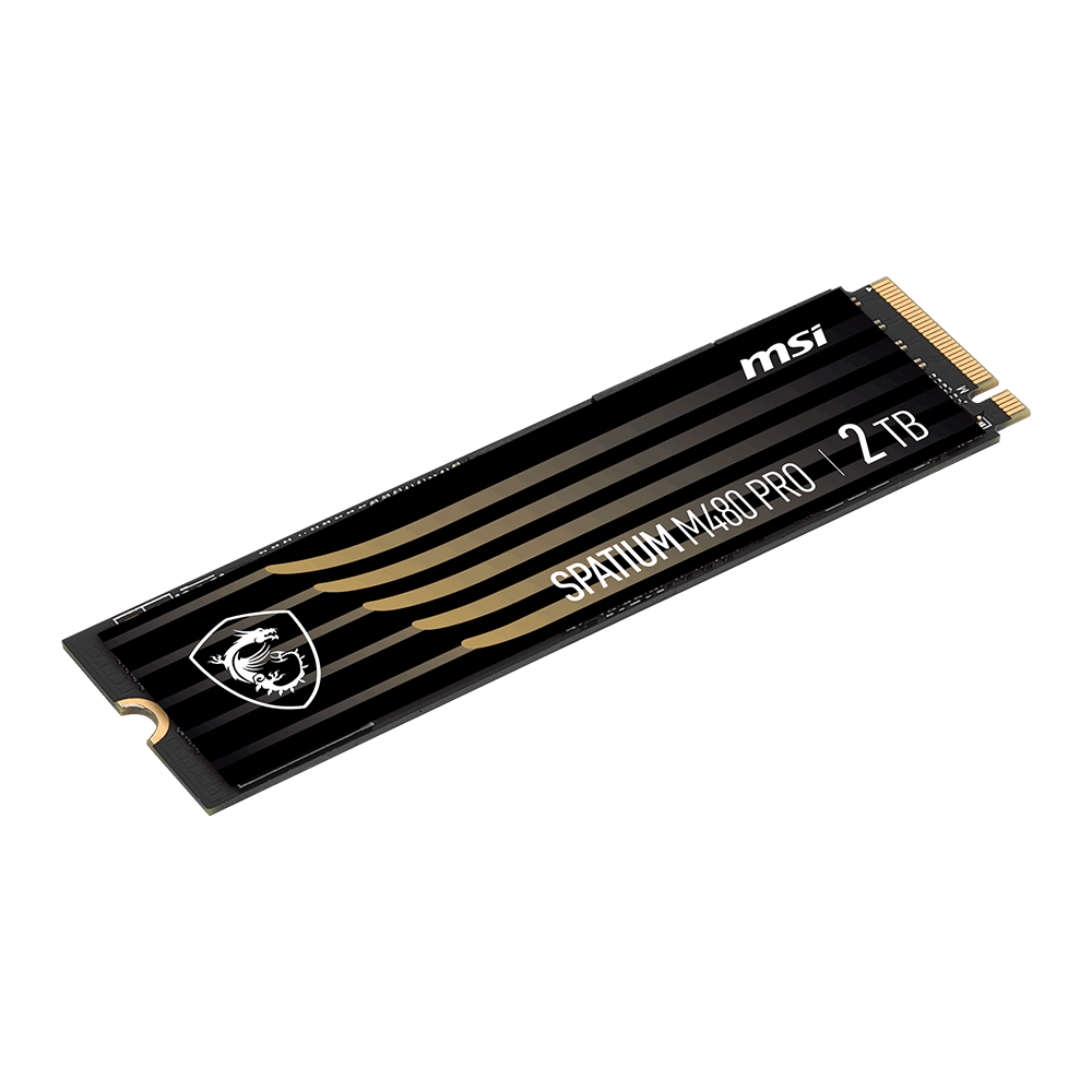MSI SSD SPATIUM M480 PRO PCIe 4.0 NVMe M.2 2TB - MSI e-Shop | Offiziell von MSI Deutschland
