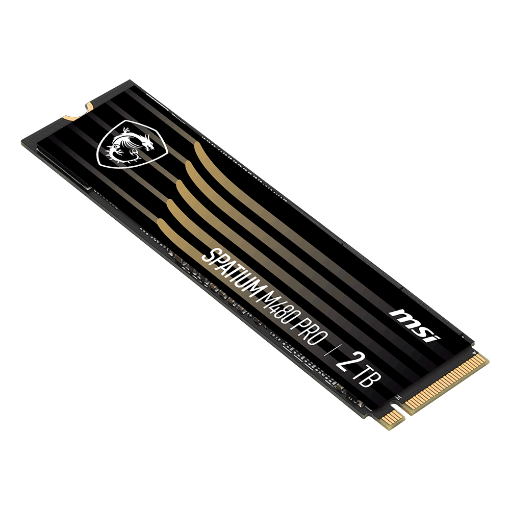 MSI SSD SPATIUM M480 PRO PCIe 4.0 NVMe M.2 2TB - MSI e-Shop | Offiziell von MSI Deutschland