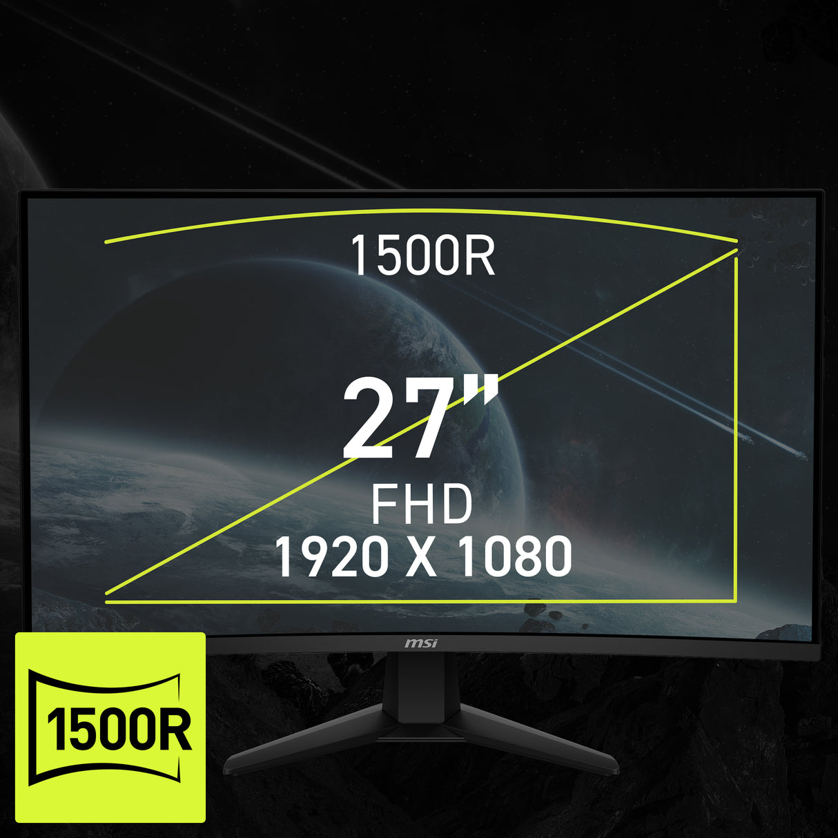 MSI MAG 276CXF | MSI Gaming Monitor - MSI e-Shop | Offiziell von MSI Deutschland