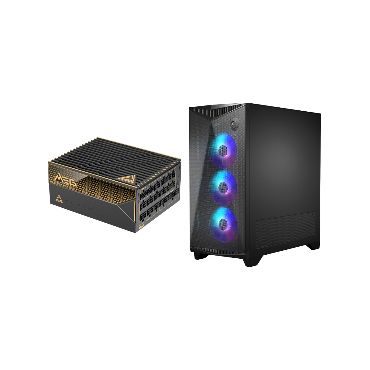 Basis-Komponenten-Duo - PC Netzteile + Gehäuse - MSI e-Shop | Offiziell von MSI Deutschland