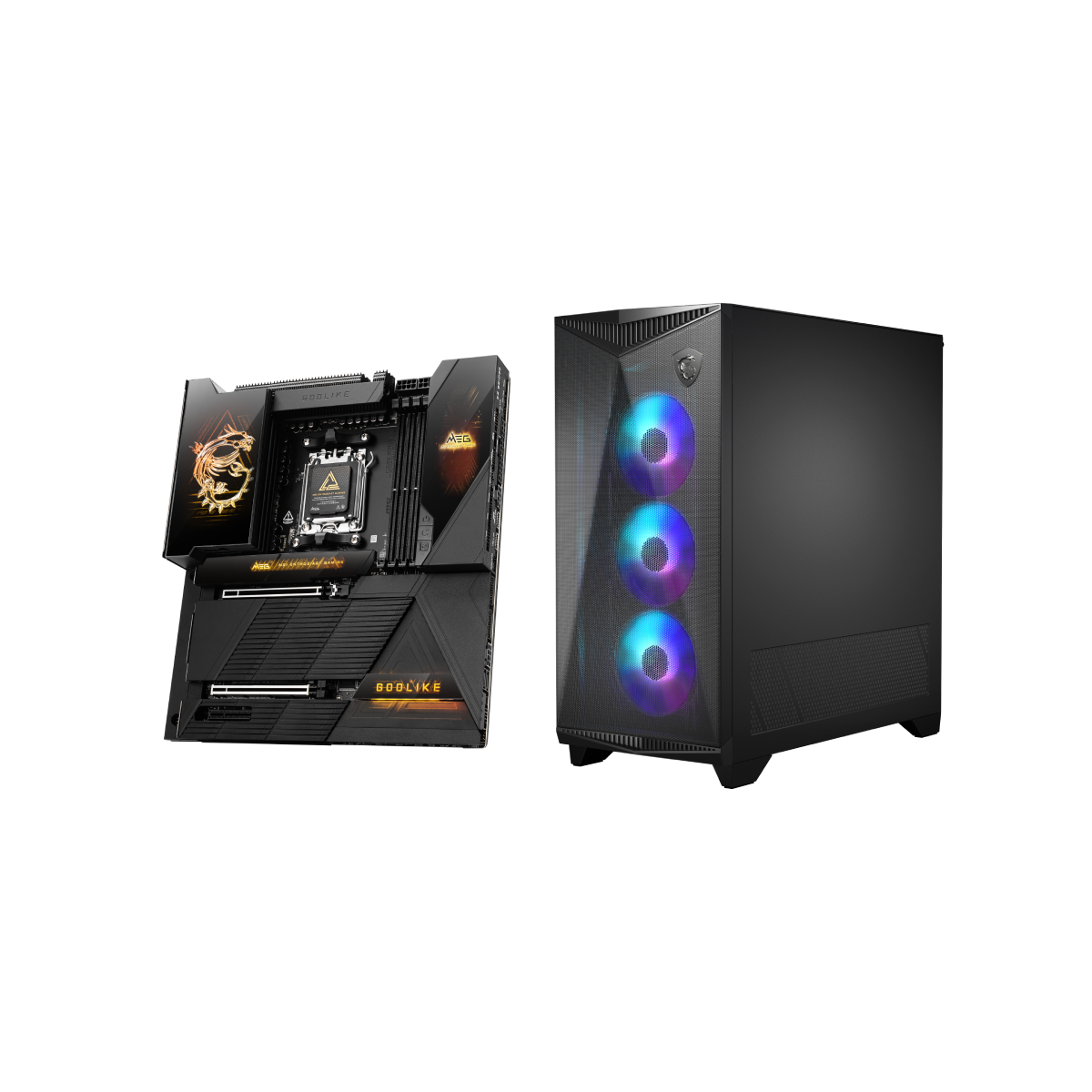 Basis-Komponenten-Duo - Mainboard + Gehäuse - MSI e-Shop | Offiziell von MSI Deutschland