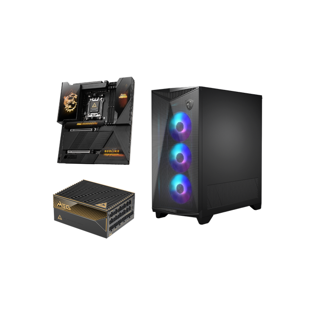 Basis-Komponenten-Duo - Mainboard + Gehäuse + PC Netzteile - MSI e-Shop | Offiziell von MSI Deutschland