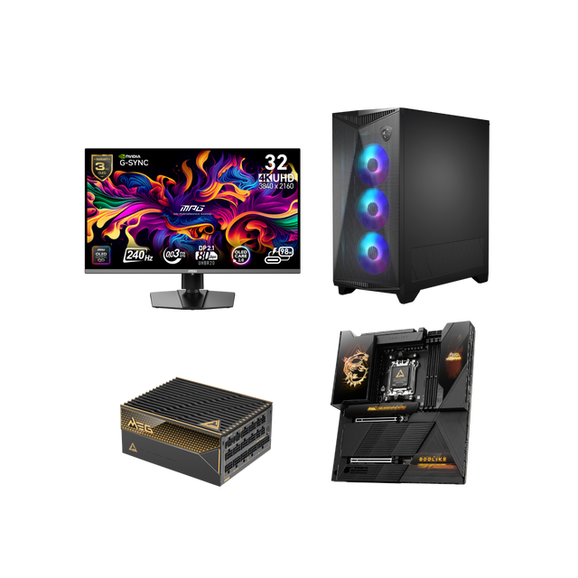 Erweiterter Komponentensatz - Mainboard + PC Netzteile + Gehäuse + Monitore - MSI e-Shop | Offiziell von MSI Deutschland