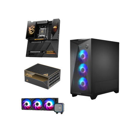 Erweiterter Komponentensatz - Mainboard + PC Netzteile + Wasserkühlung + Gehäuse - MSI e-Shop | Offiziell von MSI Deutschland