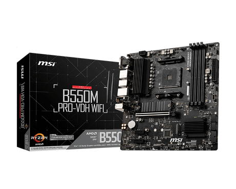 MSI Motherboard B550M PRO-VDH WIFI - MSI e-Shop | Offiziell von MSI Deutschland