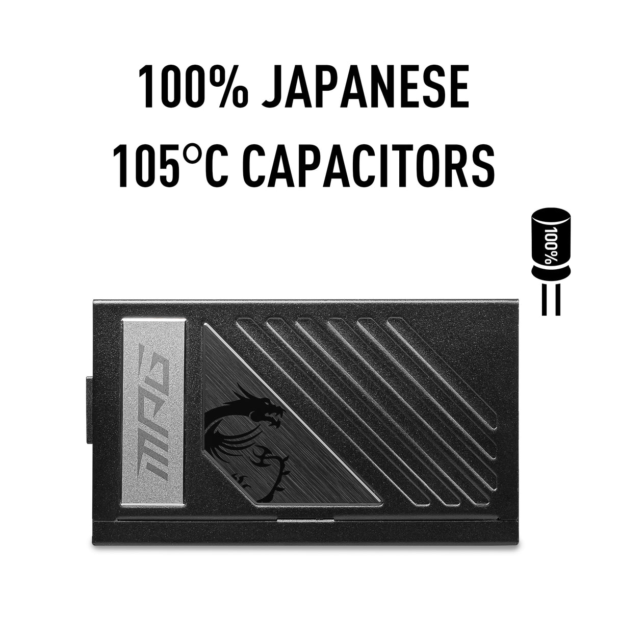 MSI MPG A1000G PCIE5 – 1000 W ATX 3.1 Netzteil (PCIe 5.1)