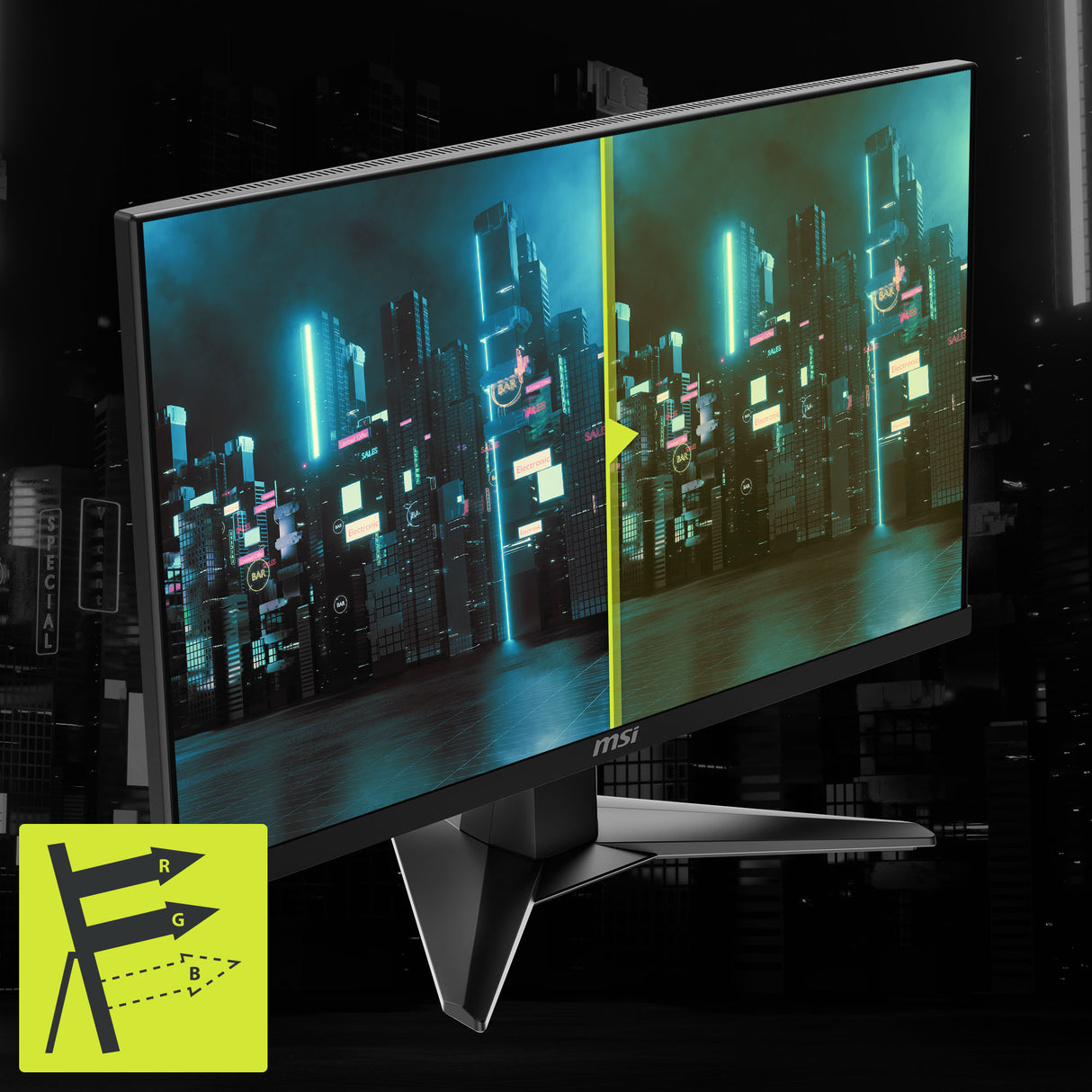 MSI MAG 244F | MSI Gaming Monitor - MSI e-Shop | Offiziell von MSI Deutschland