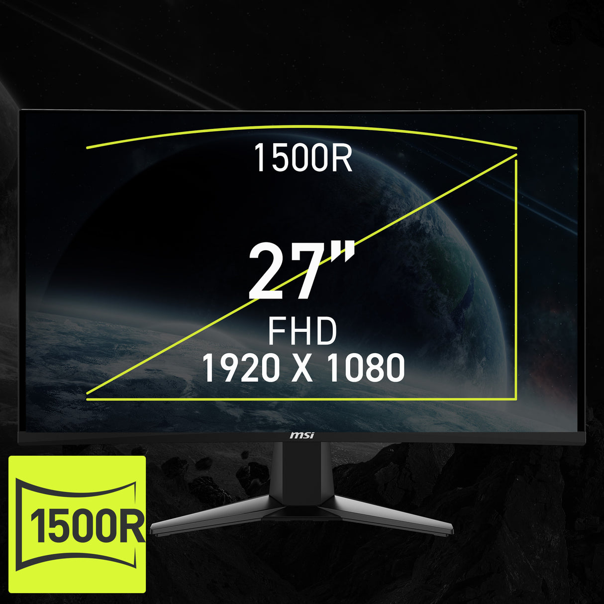 MAG 27C6XDE | MSI Gaming Monitor