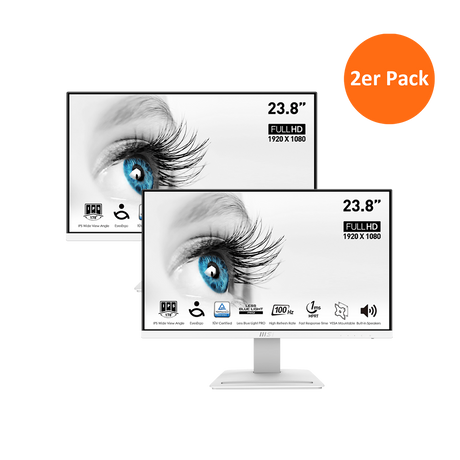 2er Pack - PRO MP243XW | MSI Pro Monitor - MSI e-Shop | Offiziell von MSI Deutschland