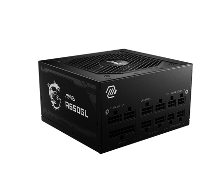 MSI MAG A650GL – 650 W 80 PLUS Gold Vollmodulares ATX Netzteil | MSI Deutschland