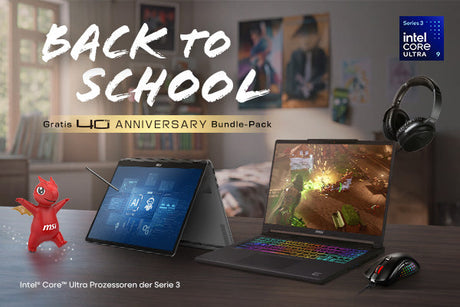 MSI 40th Anniversary Back-to-School Bundle-Aktion