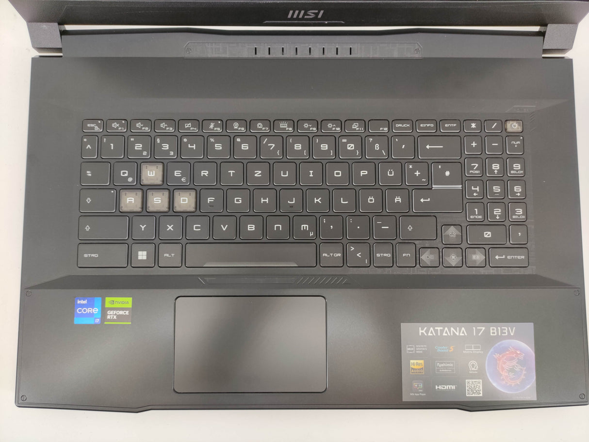 MSI Gaming Notebook Katana 17 B13VFK-1011XDE - Refurbished - MSI e-Shop | Offiziell von MSI Deutschland