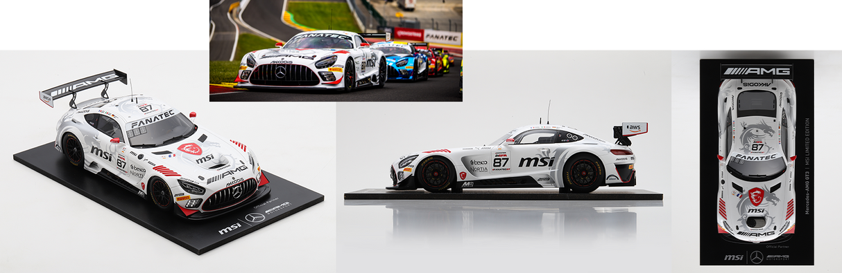 MSI - Mercedes AMG GT3 1:18