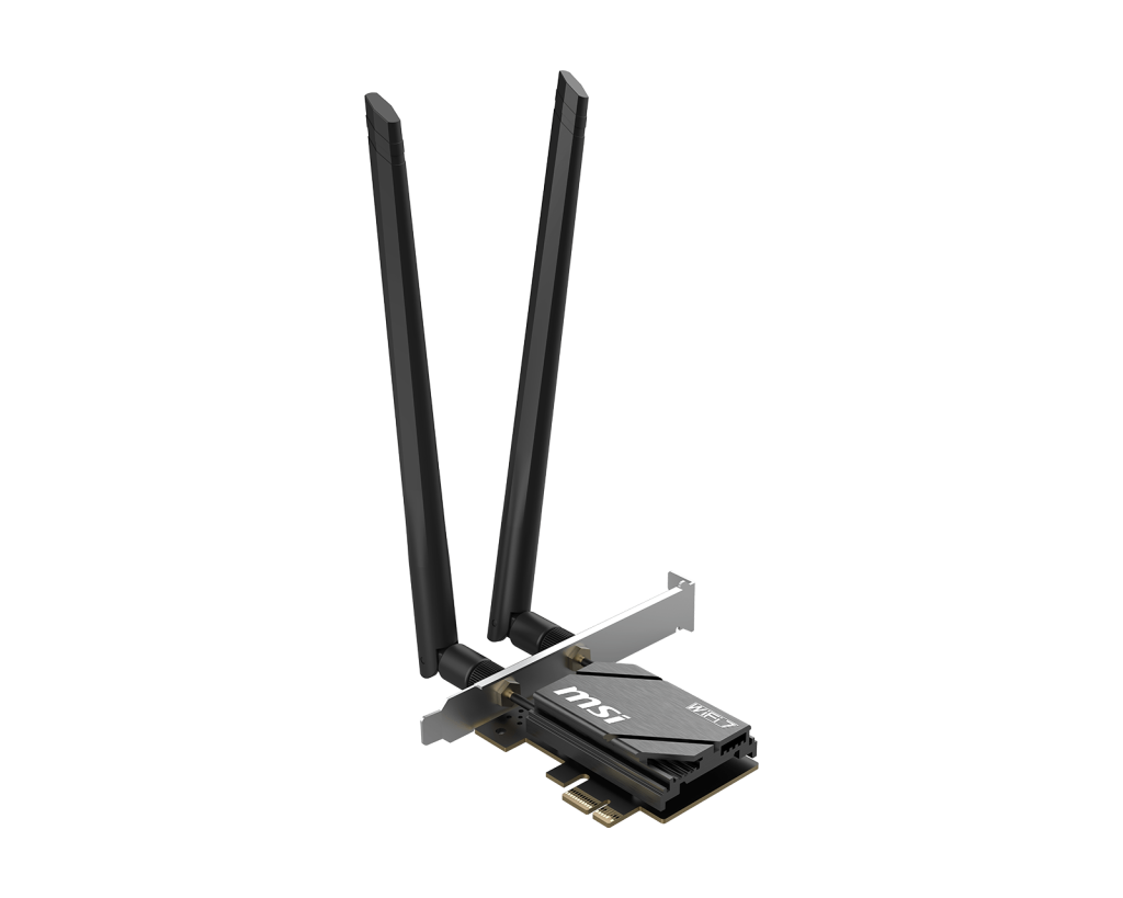 MSI WIFI 7 Wirless PCIe Card Herald BE6500 - MSI e-Shop | Offiziell von MSI Deutschland
