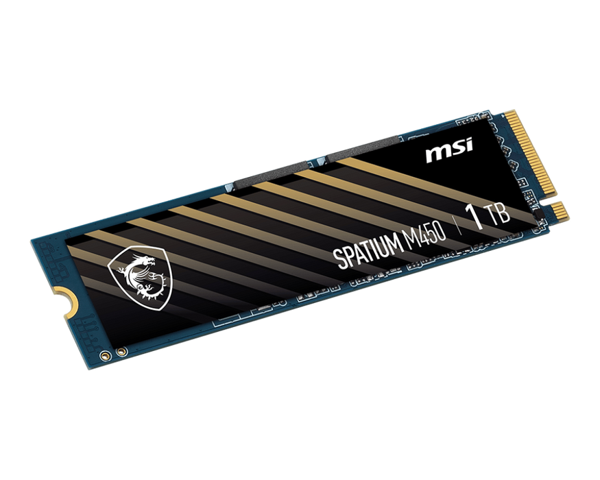 MSI Incent SSD SPATIUM M450 PCIe 4.0 NVMe M.2 1TB - MSI e-Shop | Offiziell von MSI Deutschland