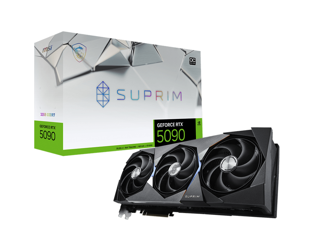 MSI Grafikkarte GeForce RTX™ 5090 32G SUPRIM OC - MSI e-Shop | Offiziell von MSI Deutschland