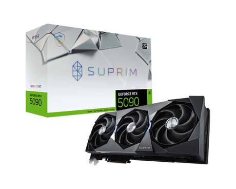 MSI Grafikkarte GeForce RTX™ 5090 32G SUPRIM OC - MSI e-Shop | Offiziell von MSI Deutschland