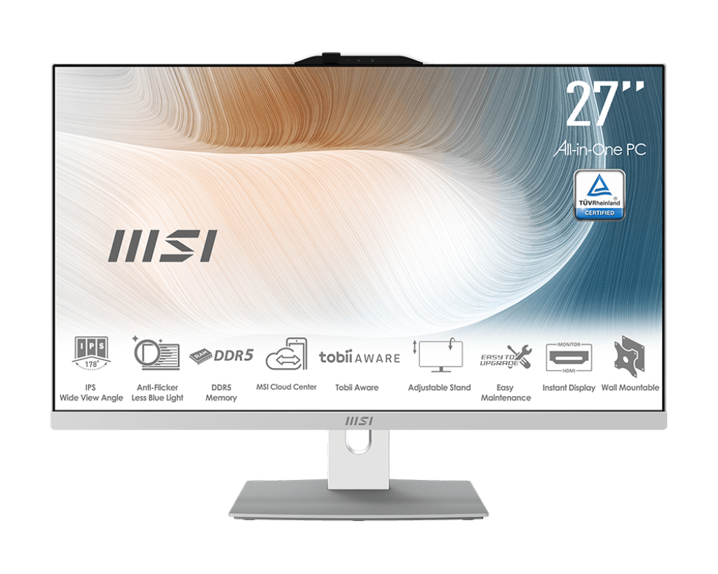 MSI AIO Desktop PC Modern AM272P 1M-1428AT Weiss  ****Verpackung leicht beschädigt****