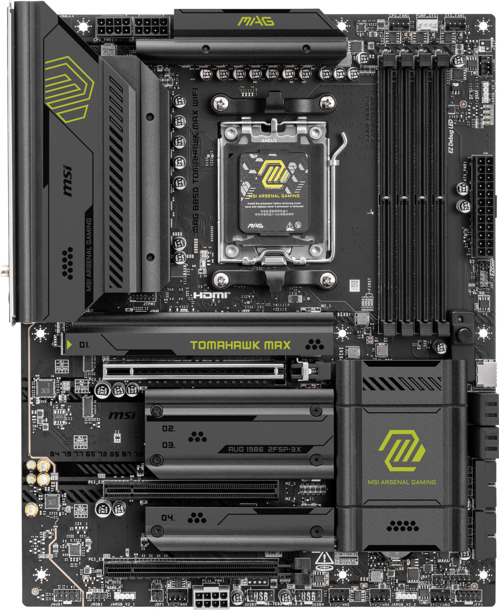 MSI Mainboard MAG B850 TOMAHAWK MAX WIFI