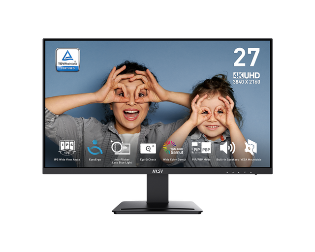 MSI 27' Monitor PRO MP273U - Refurbished - MSI e-Shop | Offiziell von MSI Deutschland