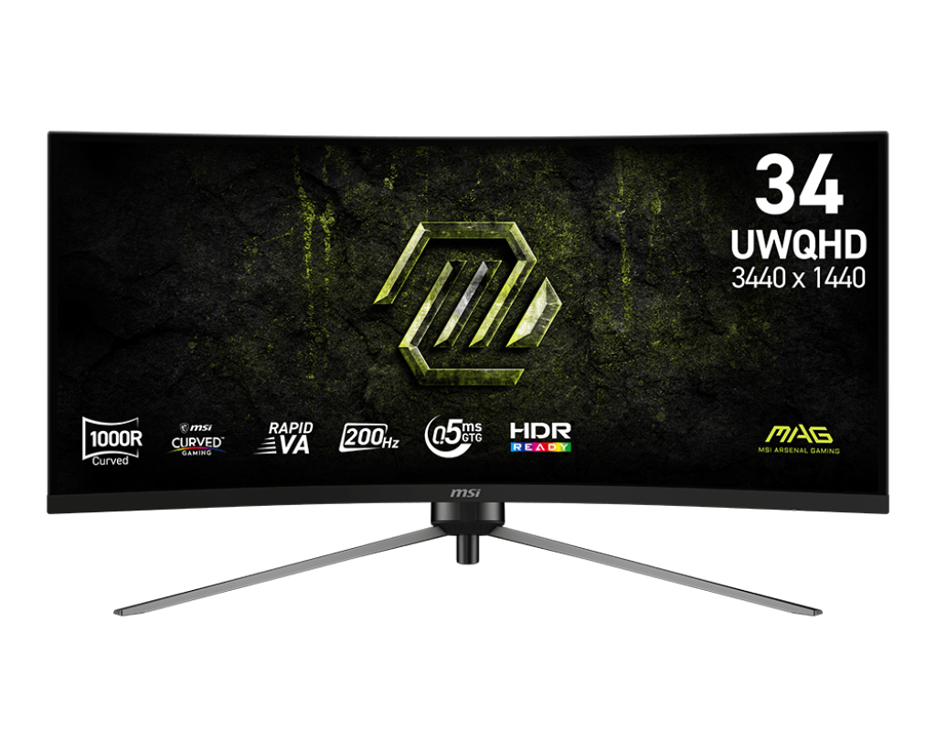 MSI CB MAG 345CQRF E20 | MSI Gaming Monitor - MSI e-Shop | Offiziell von MSI Deutschland