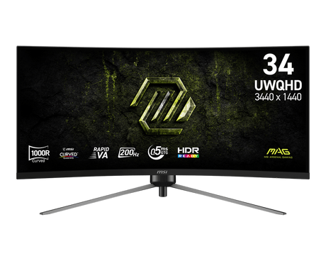 MSI CB MAG 345CQRF E20 | MSI Gaming Monitor - MSI e-Shop | Offiziell von MSI Deutschland