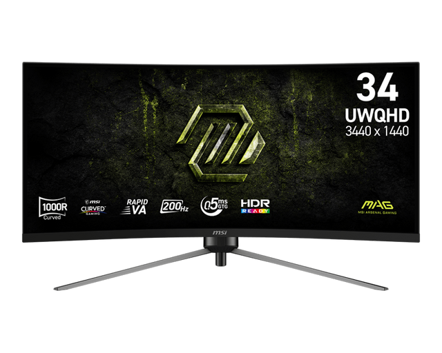 MSI CB MAG 345CQRF E20 | MSI Gaming Monitor - MSI e-Shop | Offiziell von MSI Deutschland