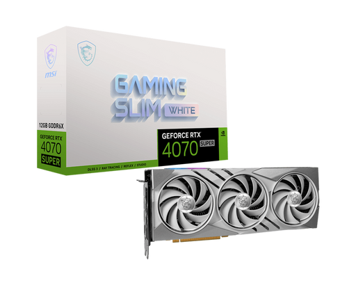 GeForce RTX 4070 SUPER 12G GAMING SLIM WHITE - MSI e-Shop | Offiziell von MSI Deutschland