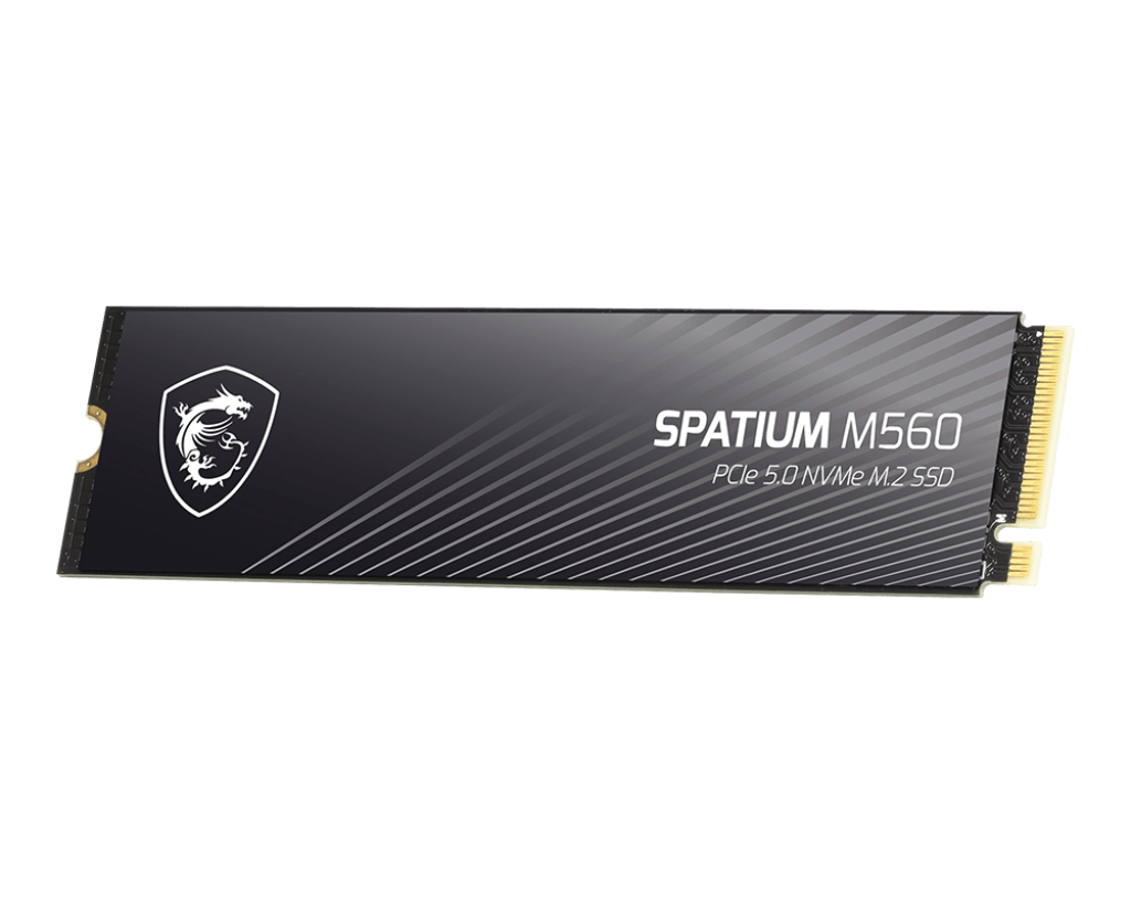 MSI SSD SPATIUM M560 PCIe 5.0 NVMe M.2 2TB - MSI e-Shop | Offiziell von MSI Deutschland
