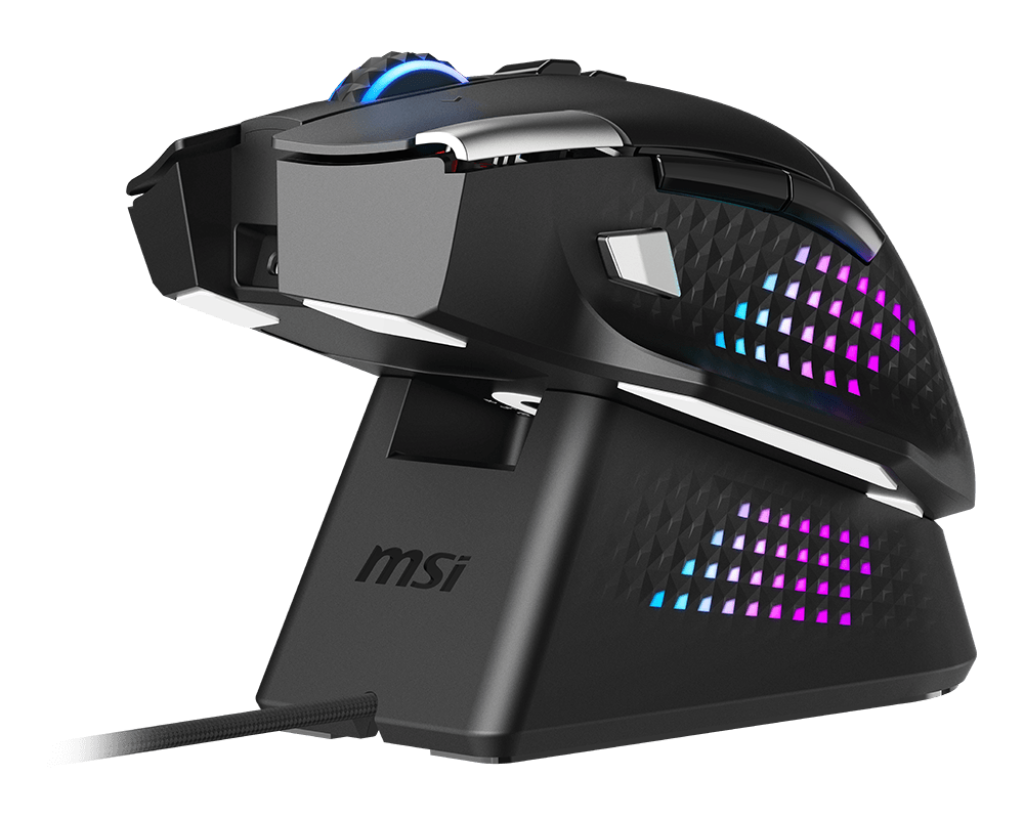 MSI Gaming Maus VERSA PRO WIRELESS + MOUSE DOCK PRO                                      (CGS) - MSI e-Shop | Offiziell von MSI Deutschland