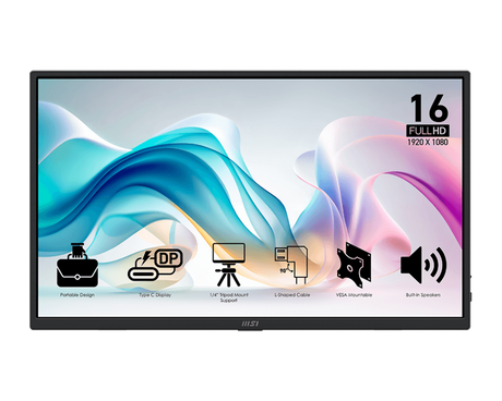 PRO MP165 E6 | MSI PRO Monitor - MSI e-Shop | Offiziell von MSI Deutschland