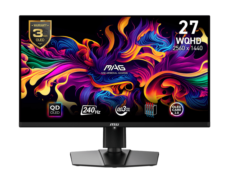 MSI CB MAG 271QPXDE QD-OLED E2 | MSI Gaming Monitor