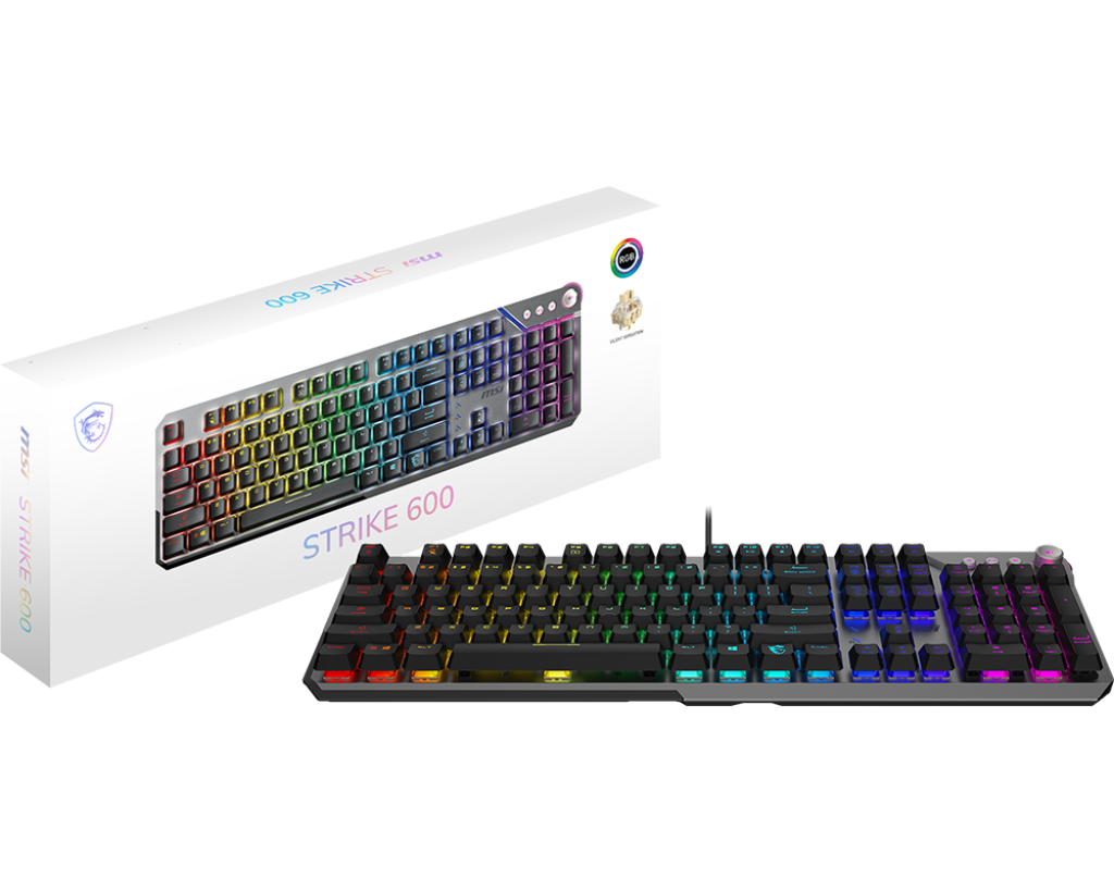 MSI Gaming Tastatur STRIKE 600 V2 SILENT DE