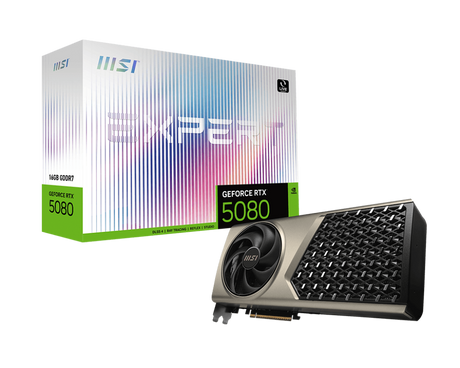 MSI Grafikkarte GeForce RTX 5080 16G EXPERT - MSI e-Shop | Offiziell von MSI Deutschland