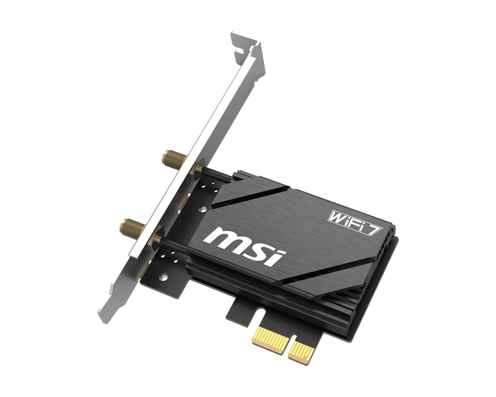 MSI WIFI 7 Wirless PCIe Card Herald BE6500 - MSI e-Shop | Offiziell von MSI Deutschland
