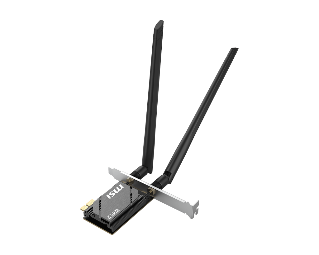 MSI WIFI 7 Wirless PCIe Card Herald BE6500 - MSI e-Shop | Offiziell von MSI Deutschland