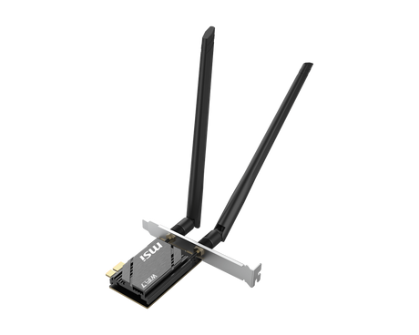 MSI WIFI 7 Wirless PCIe Card Herald BE6500 - MSI e-Shop | Offiziell von MSI Deutschland