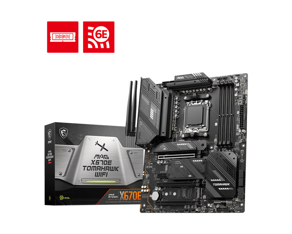MSI MAG X670E TOMAHAWK WiFi – ATX Gaming-Mainboard AM5 | MSI MSI MAG X670E TOMAHAWK WiFi – ATX Gaming-Mainboard AM5 | MSI