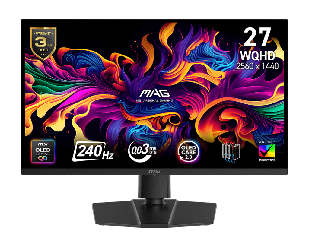 MAG 273QP QD-OLED X24 | MSI Gaming Monitor ****Verpackung leicht beschädigt****