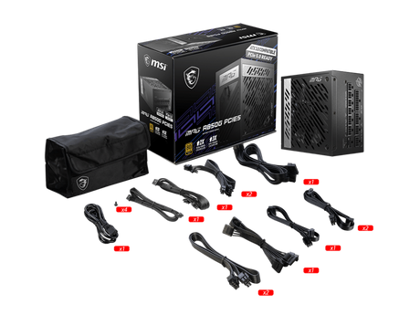 MSI CB Desktop PC Netzteil 850Watt MPG A850G PCIE5 80Plus Gold ATX - MSI e-Shop | Offiziell von MSI Deutschland