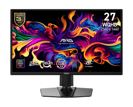 MAG 272QP QD-OLED X24 | MSI Gaming Monitor - MSI e-Shop | Offiziell von MSI Deutschland