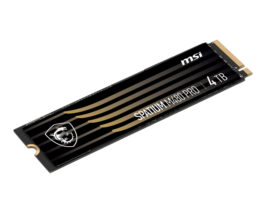 MSI SSD SPATIUM M480 PRO PCIe 4.0 NVMe M.2 4TB